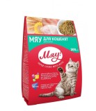 MIAU Hrana Uscata Pisoi, 300g, Pui, Taurina, Vitamine A, D3, E, Omega 3 &amp; 6, Digestie Usoara, Crestere Sanatoasa