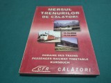 MERSUL TRENURILOR DE CĂLĂTORI * 2002-2003 * C F R * 4 2 9