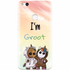 Husa silicon pentru Huawei P10 Lite, Im Groot foto