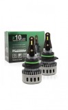 Set 2 leduri F10 H8/ H11, 120w - 18000lm alb 6000k, 12v