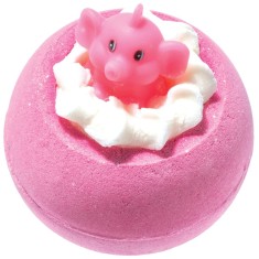 Bomba de baie cu jucarie Pink Elephants &amp; Lemonade Blaster 140g, Bomb Cosmetics