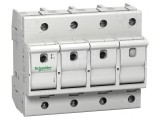 Separator Fuzibil D02 pentru Șină DIN 3 Poli