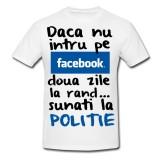 Tricou &quot; Suni la politie &quot;