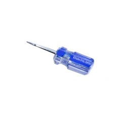 Surubelnita cu cap drept 6x38 mm si tija CR-V, elSales ELS-SD638, albastru