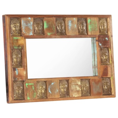 Servantă plăci Buddha, 80 x 50 cm, lemn masiv reciclat foto