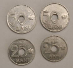 LOT 25 BANI&amp;amp;50 BANI 1921 . ALUMINIU . foto