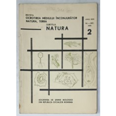NATURA , REVISTA SOCIETATII DE STIINTE BIOLOGICE DIN R.S.R. , NR. 2 , 1978