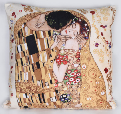 Perna decorativa Art Nouveau cu &amp;quot;Sarutul&amp;quot; Klimt han023-8001 foto