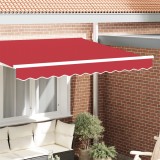 VidaXL Marchiză pentru Cadru de 3 m Roșie 2.8x0.2 m