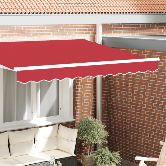 vidaXL Marchiză pentru Cadru de 3 m Roșie 2.8x0.2 m