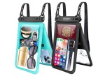 Set 2 huse impermeabile Rynapac, pentru telefon si alte accesorii, albastru + negru - RESIGILAT