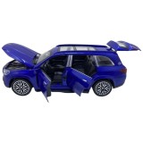 Macheta replica Mercedes GLC albastru deschide 4 usi, portbagaj si capota, lumini si sunete