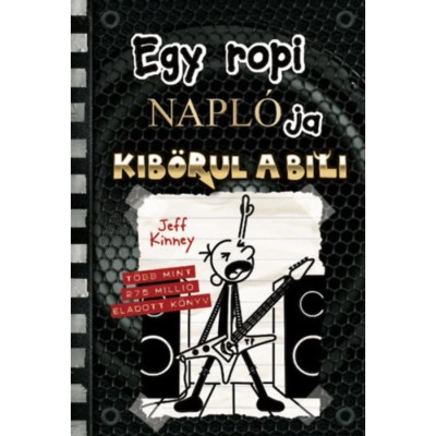 Egy ropi napl&amp;oacute;ja 17. - Kib&amp;ouml;rul a bili - Jeff Kinney foto
