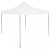VidaXL Cort de petrecere pliabil profesional, alb, 2 x 2 m, oțel 48886