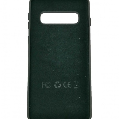 Husa samsung galaxy s10 silicon negru foto