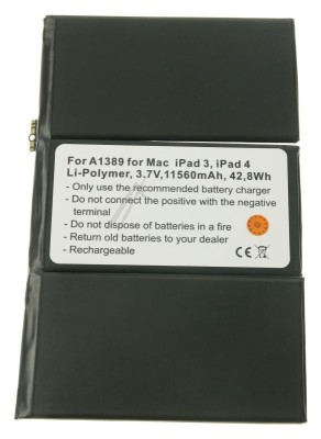 3,7V-11500MAH ACUMULATOR ALTERNATIV IPAD 3, IPAD 4 COM foto