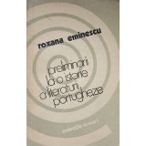 PRELIMINARII LA O ISTORIE A LITERATURII PORTUGHEZE-ROXANA EMINESCU-311993