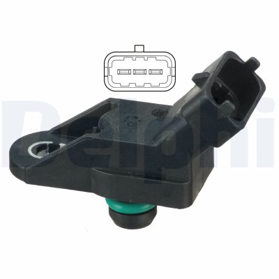 DELPHI PS10179 Senzor, presiune galerie admisie foto