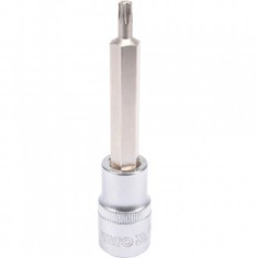 Bit torx cu adaptor Yato YT-04322, Cr-V, T27, 1/2&quot;, 100 mm