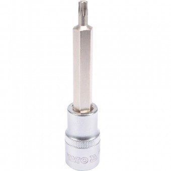Bit torx cu adaptor Yato YT-04322, Cr-V, T27, 1/2&quot;, 100 mm