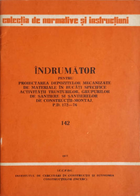 INDRUMAR PENTRU PROIECTAREA DEPOZITELOR MECANIZATE DE MATERIALE IN BUCATI SPECIFICE ACTIVITATII TRUSTURILOR, GRU foto