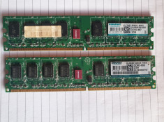 KIT 2 X 2 Gb ram DDR2 pentru pc - KINGMAX - foto