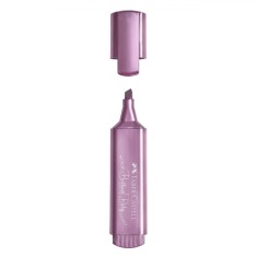 Evidențiator Faber Castell, Brilliant Ruby, Efect Metalic, Culoare Mov
