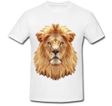 Cumpara ieftin Tricou &quot; Lion polygon face &quot;