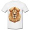 Tricou &quot; Lion polygon face &quot;