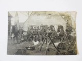 Fotografie originală model carte poștală soldați germani WWI:Soldați germani &icirc;n repaus circa 1914