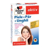 Supliment alimentar DOPPELHERZ AKTIV PIELE+PAR+UNGHII, 30 comprimate