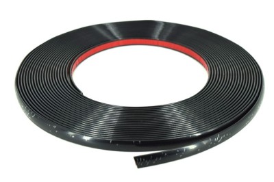 Rola ornament negru cu adeziv 8mm x 15m foto