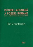 Istorie lacunara a poeziei romane | Ilie Constantin, 2020