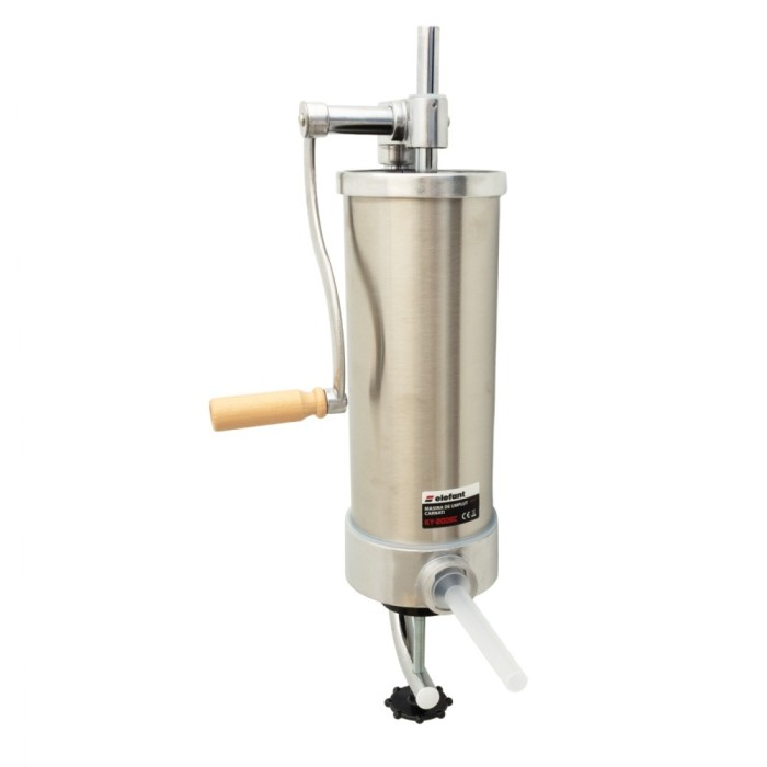 Aparat de facut carnati vertical 3,5kg INOX, Elefant KY-2006C Innovative ReliableTools