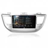 Navigatie Hyundai Tucson 3 (2015-2018) 8GB RAM Android 13 Octacore Slot Sim 4G DSP GPS Wi-FI Carplay Android Auto USB Bluetooth Waze Touchscreen 9 Inc