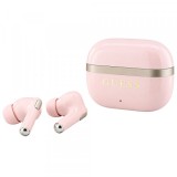 Handsfree Bluetooth Guess Glossy Gold Line Printed Classic Logo, TWS, Roz