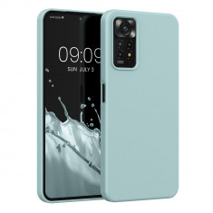 Husa Kwmobile pentru Xiaomi Redmi Note 11 Pro/Redmi Note 11 Pro 5G, Silicon, Verde, 57373.200