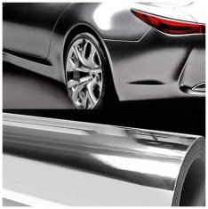 Folie colantare auto Crom (1m x 1,52m) foto