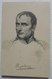 Gravura tip Carte postala Kaiser Napoleon Bonaparte (1807)