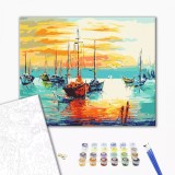 Pictura pe numere - Dig insorit, 40x50 cm | Brushme