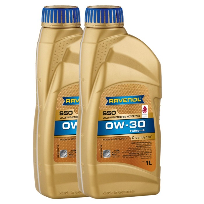 Pachet 2 litri ulei Ravenol SSO USVO 0W30
