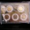 D12 - Set monede - America - quarter 2003 - placate cu aur de 24 de carate