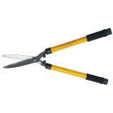 Foarfeca pentru gradinarit, cu maner telescopic, cu taiere precisa, protectie antialunecare, din metal si plastic, galben