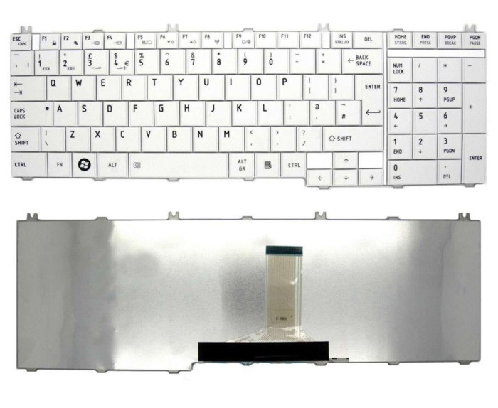 Tastatura Toshiba Alba Satellite C650, Satellite C650D, Satellite C655, Satellite C655D, Satellite C660,