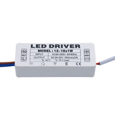 Sursa LED 230Vac 36-63Vdc 300mA 12-18W foto