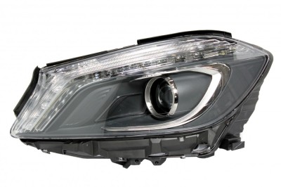 Far Mercedes Clasa A (W176) 06.2012- Hella partea Stanga D3S+H7, cu lumini de zi, cu lumini viraje foto