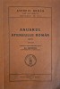Gh. Adamescu, Anuarul Ateneului Rom&acirc;n pentru 1938