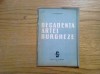 DECADENTA ARTEI BURGHEZE - V. Kemenov - Editura Ziarului &quot;Scanteia&quot;, 1947, 34 p.; copertaa originala
