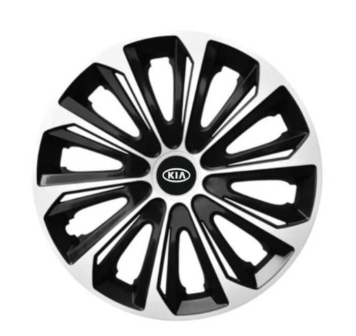 Set 4 capace roti Extra strong silver R14 pentru gama auto Kia