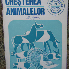 CRESTEREA ANIMALELOR DOCUMENTARE CURENTA NR 3 1979